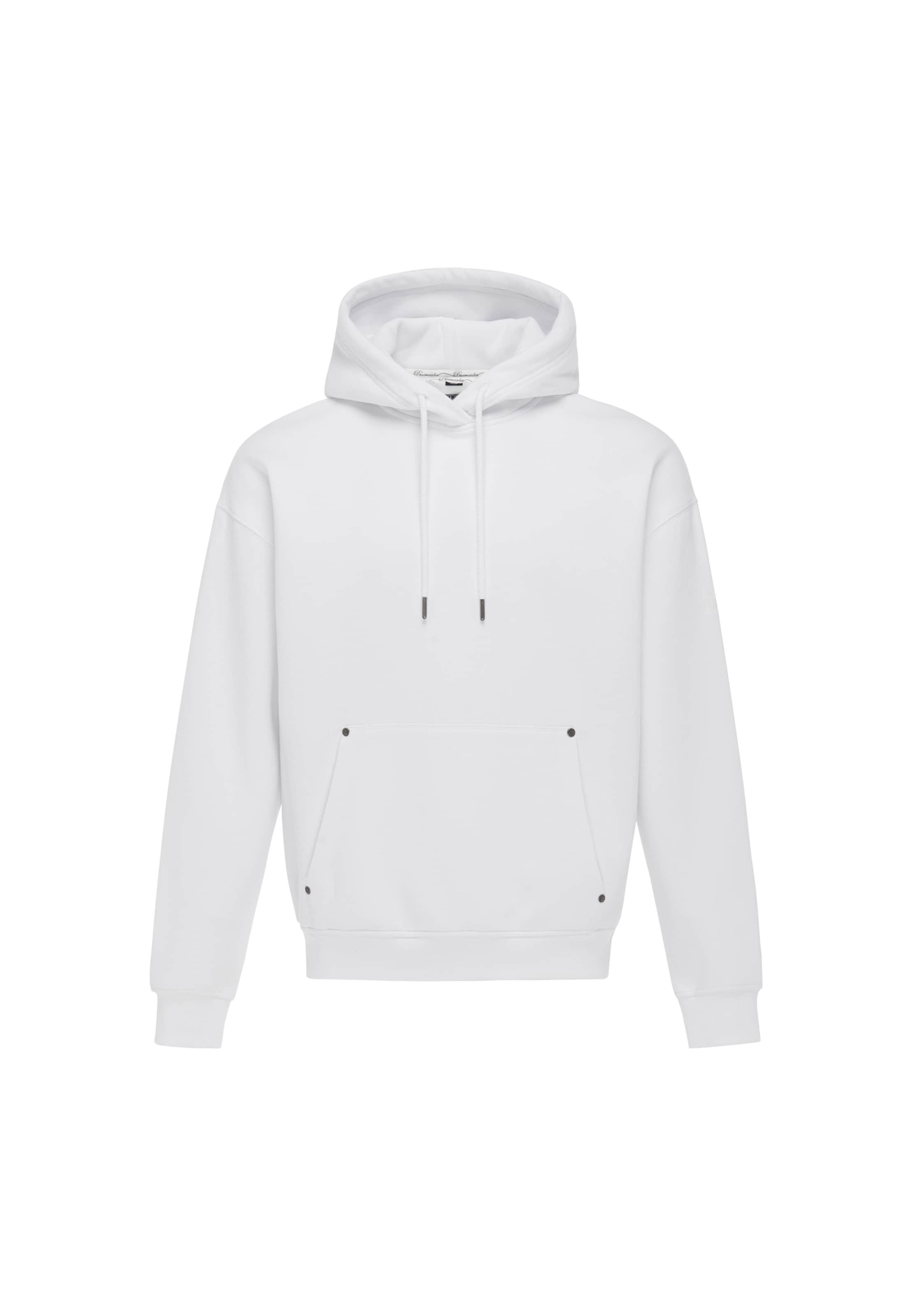DreiMaster Vintage Sweatshirt in Wit: voorkant