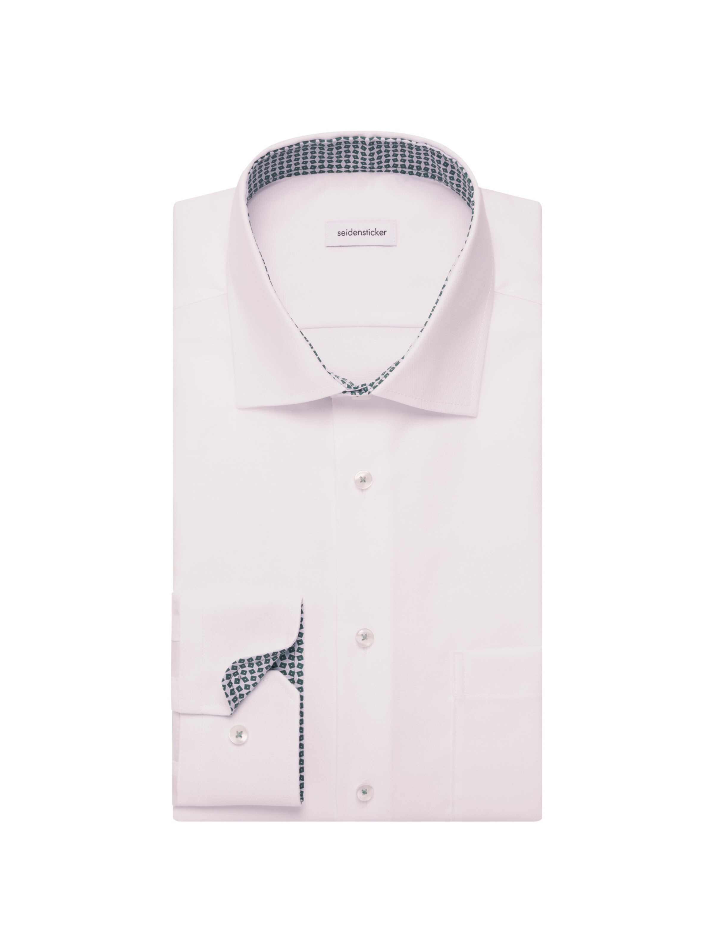 Coupe regular Chemise business SEIDENSTICKER en blanc