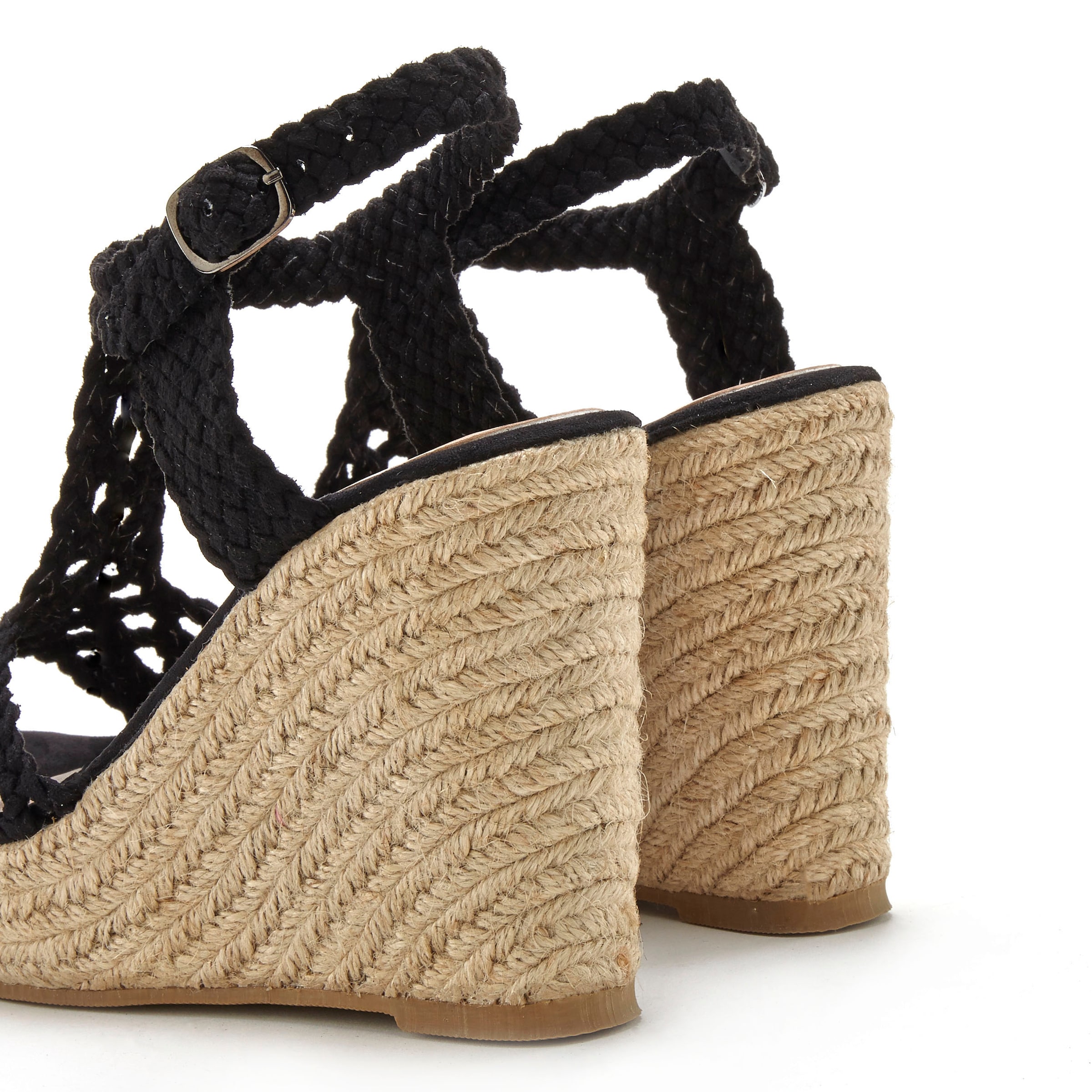 LASCANASandale - crna boja