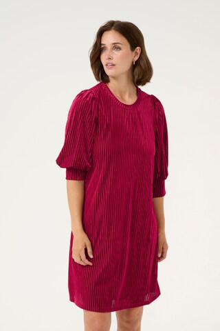 Robe 'Caca' Kaffe en rouge : devant