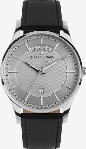 Jacques Lemans Analog watch in Black: front