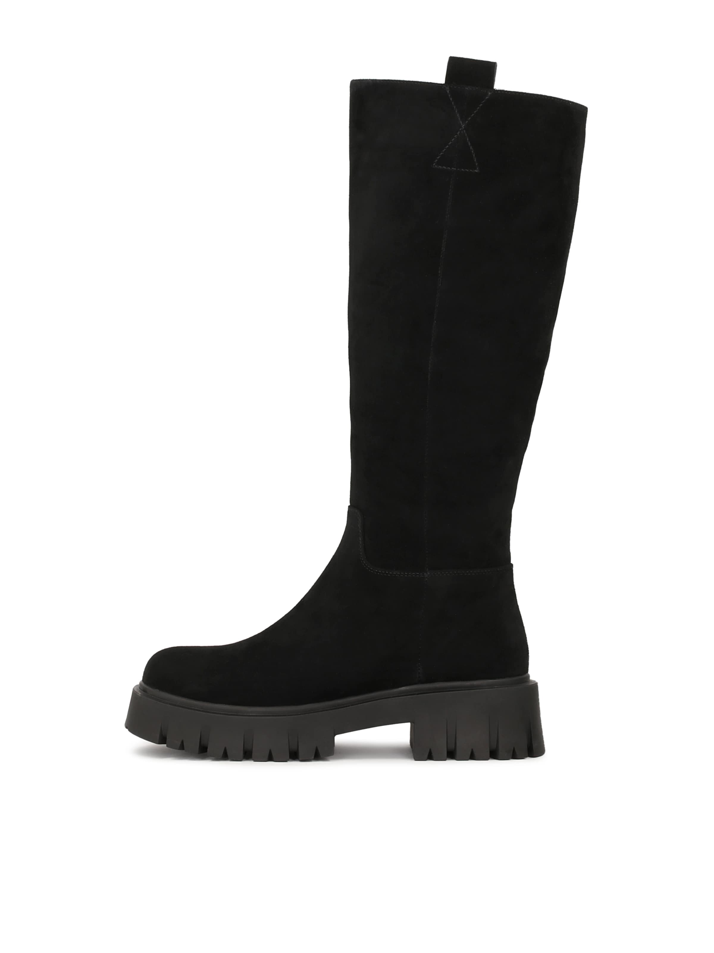 Stivale di Kazar in nero: frontale