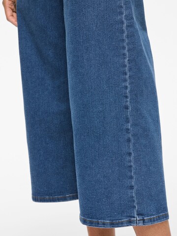 VILA Wide leg Jeans 'VIMalika' in Blauw