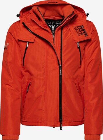 Superdry Winter Jacket 'Mountain' in Orange: front