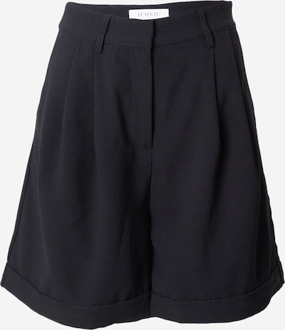 Klostuotos kelnės iš ABOUT YOU x Iconic by Tatiana Kucharova, spalva – juoda, Prekių apžvalga