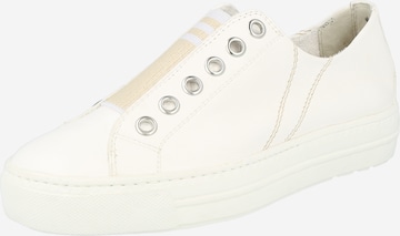 Paul Green Platform trainers in White: front