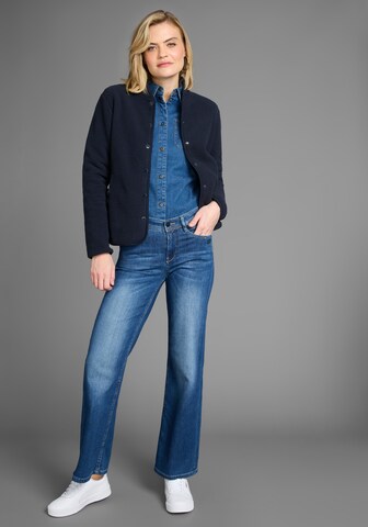 POLARINO Fleece Jacket in Blue