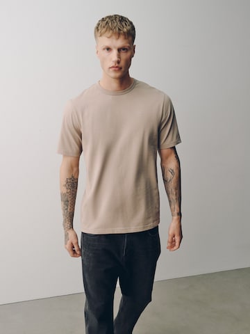 T-Shirt 'Trident' Next en beige