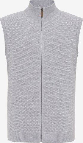 Vestes en maille Felix Hardy en gris : devant