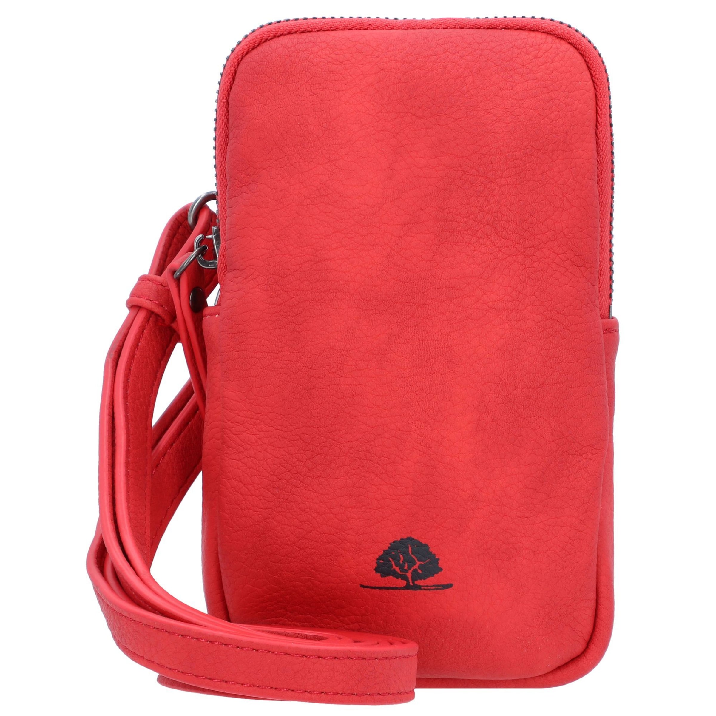 Custodia per smartphone di GREENBURRY in rosso: frontale