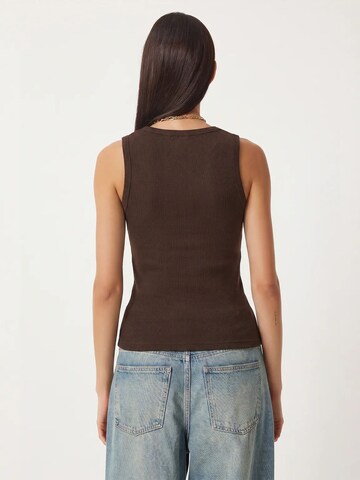 Happiness İstanbul - Top 'Tanktops & Camis' em castanho