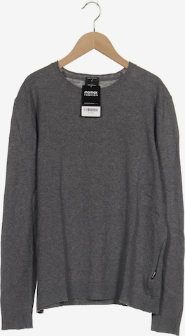 STRELLSON Pullover M in Grau: Vorderseite