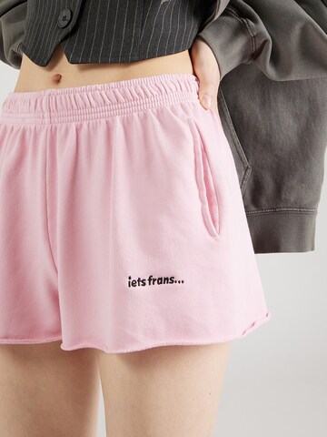 iets frans Regular Broek in Roze