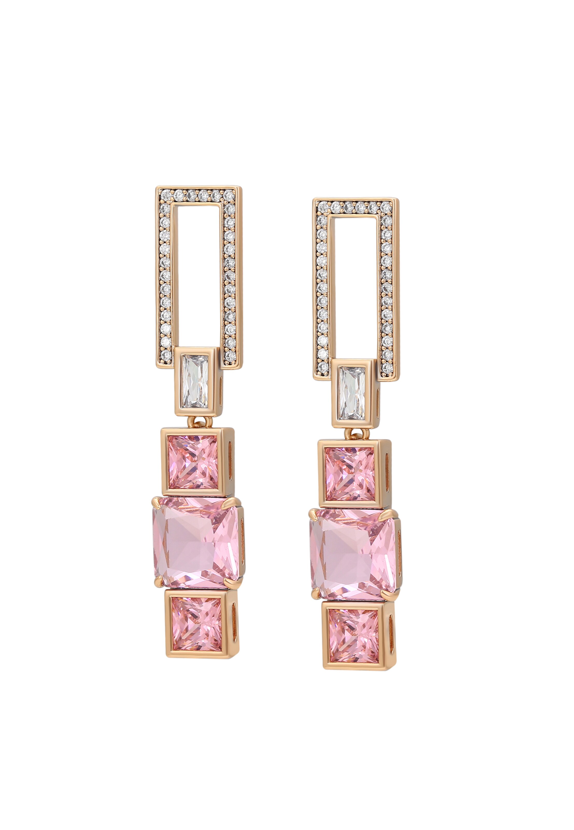 faina - Pendientes en oro: frente