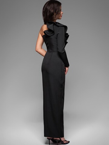 Ombre Abendkleid‌‌‌‌ in Schwarz