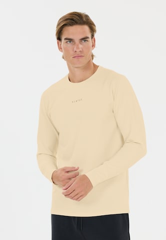 Virtus Langarmshirt 'Dalkota' in Beige: Vorderseite