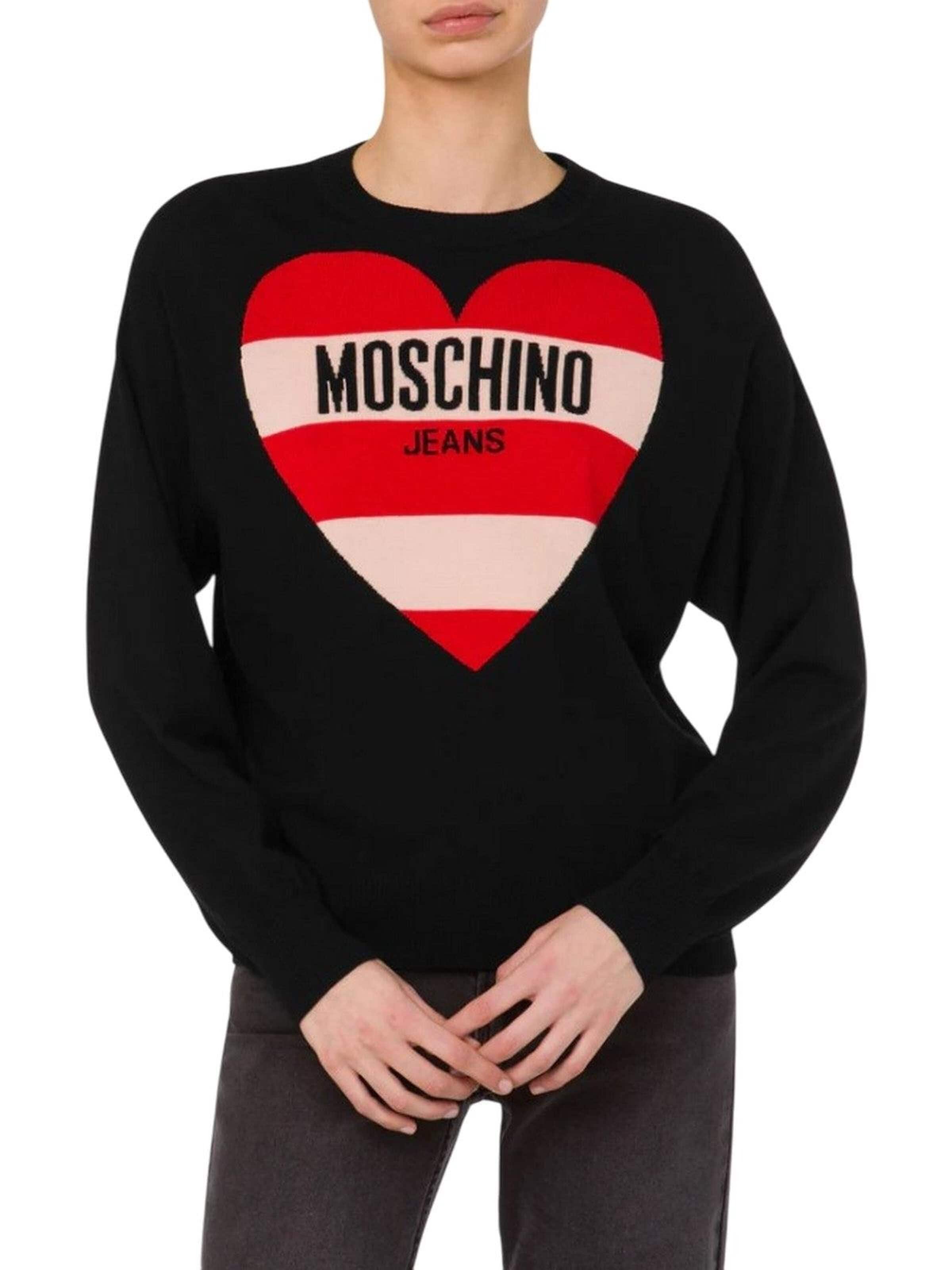 Pullover di MOSCHINO in nero