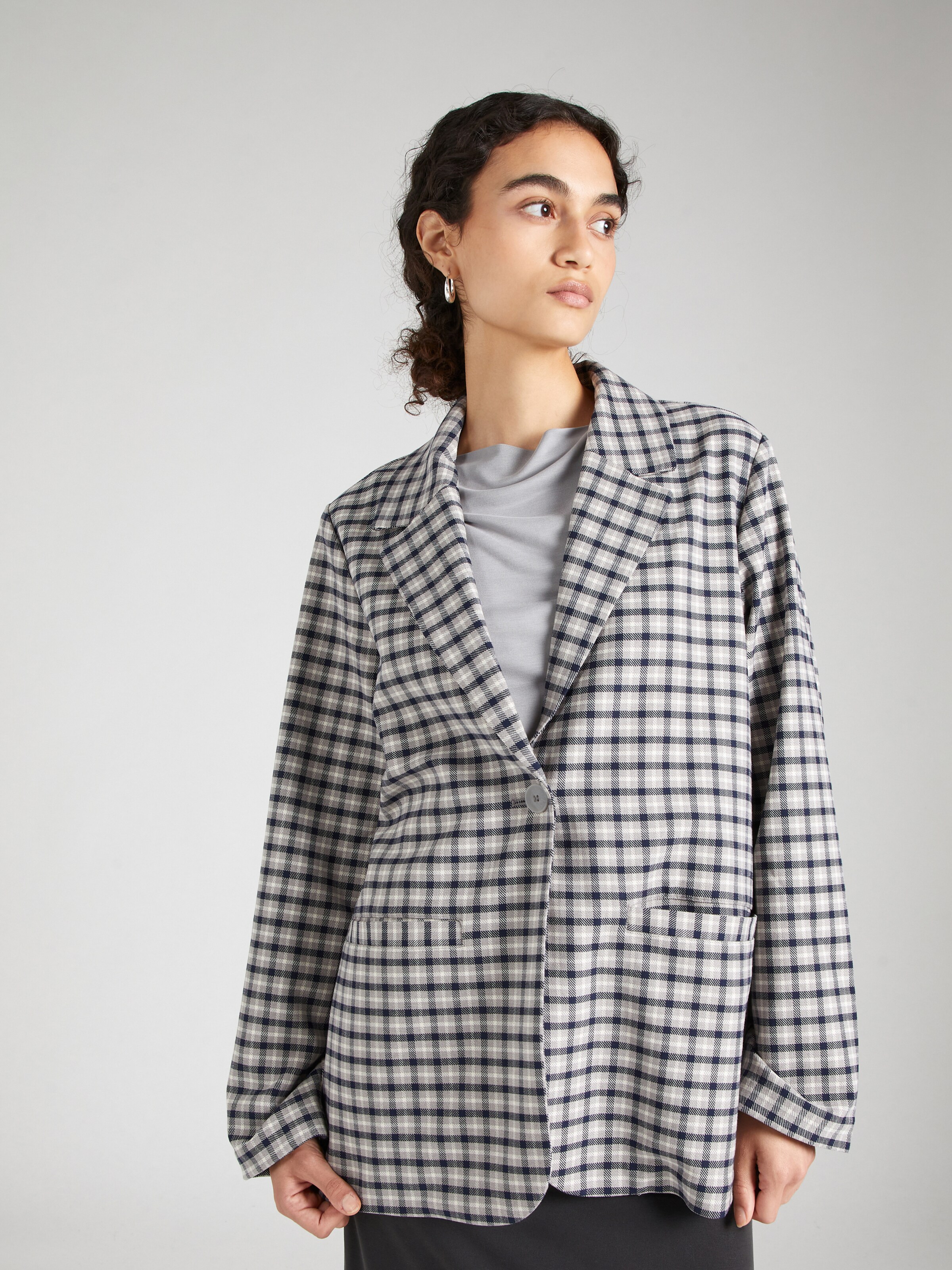 Monki Blazer in Grey | ABOUT YOU