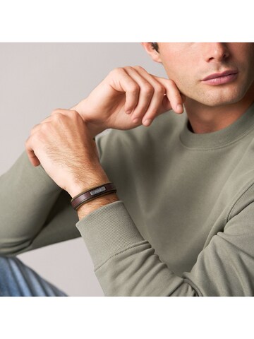 FOSSIL Armband in Braun: Vorderseite
