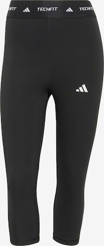 Pantaloni sportivi 'Capri' di ADIDAS PERFORMANCE in nero: frontale