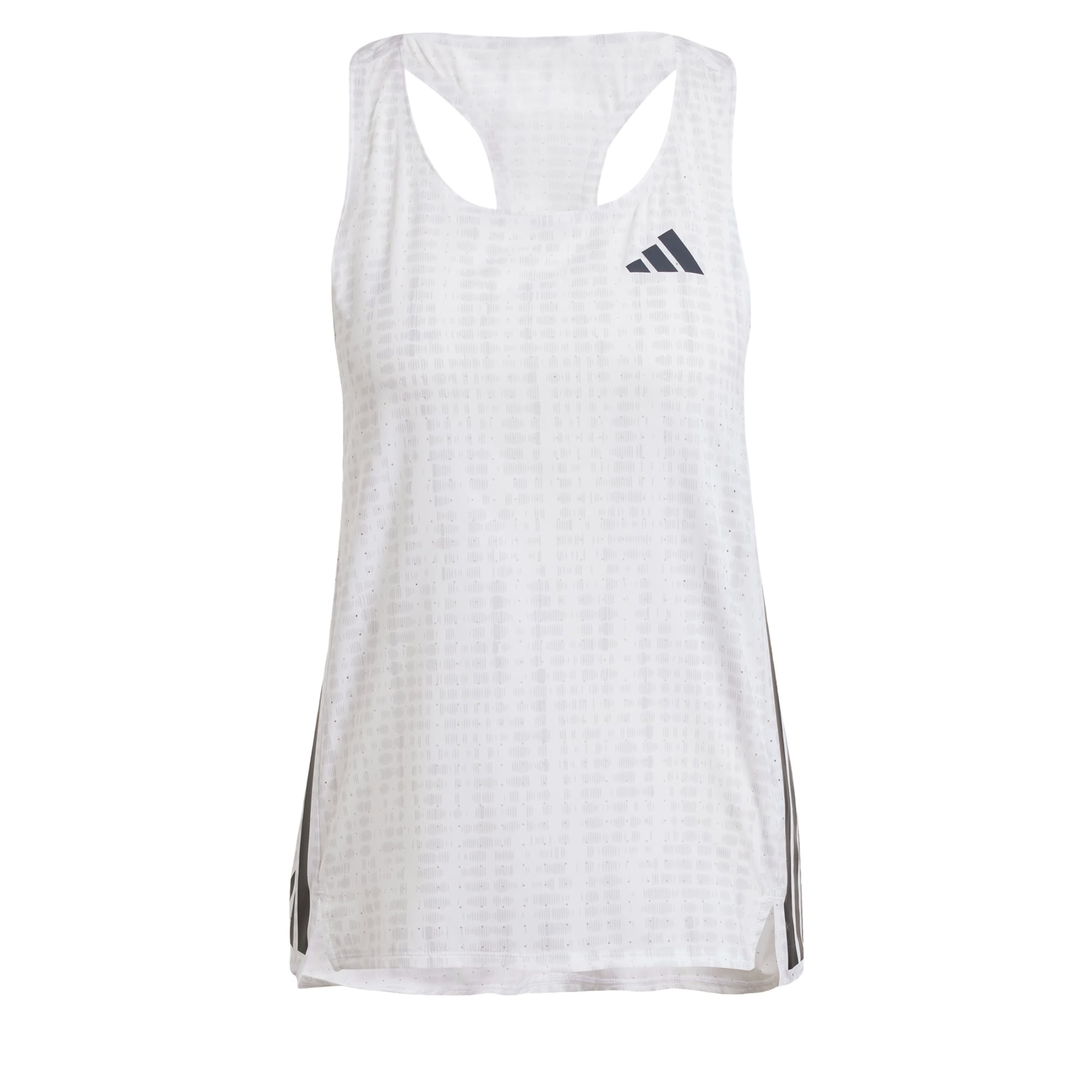 ADIDAS PERFORMANCE - Top deportivo 'Adizero' en blanco: frente
