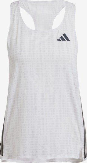 ADIDAS PERFORMANCE Sporttop 'Adizero' in schwarz / weiß, Produktansicht