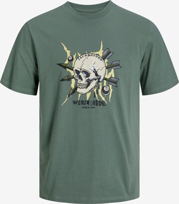 T-Shirt 'Heavens' JACK & JONES en vert : devant