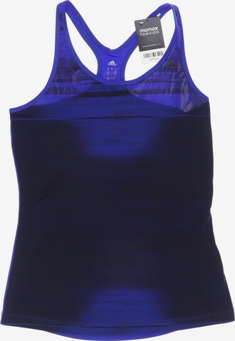 ADIDAS PERFORMANCE Top S in Blau: predná strana