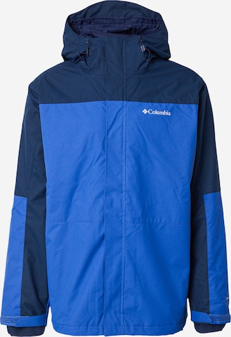 mėlyna COLUMBIA Laisvalaikio striukė 'Hikebound II': priekis