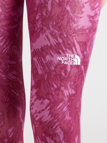 THE NORTH FACE Скинни Спортивные штаны 'FLEX' в Лиловый