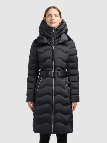 Manteau d’hiver 'Mira' khujo en gris : devant