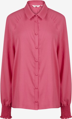 NAF NAF Blouse ' Pepitou ' in Pink: front