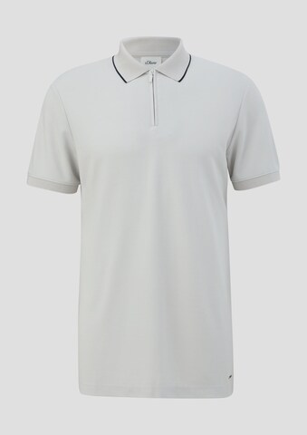 s.Oliver BLACK LABEL Poloshirt in Grau