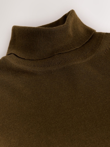 Next Regular fit Button Up Shirt in Brown