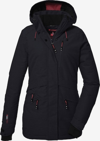 Giacca invernale 'Skijacke KSW 110 WMN SKI JCKT Damen Winterjacke, Funktionsjacke' di KILLTEC in nero: frontale