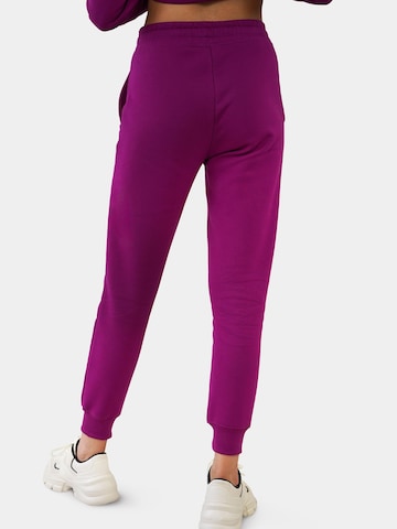 Regular Pantalon Ombre en rose
