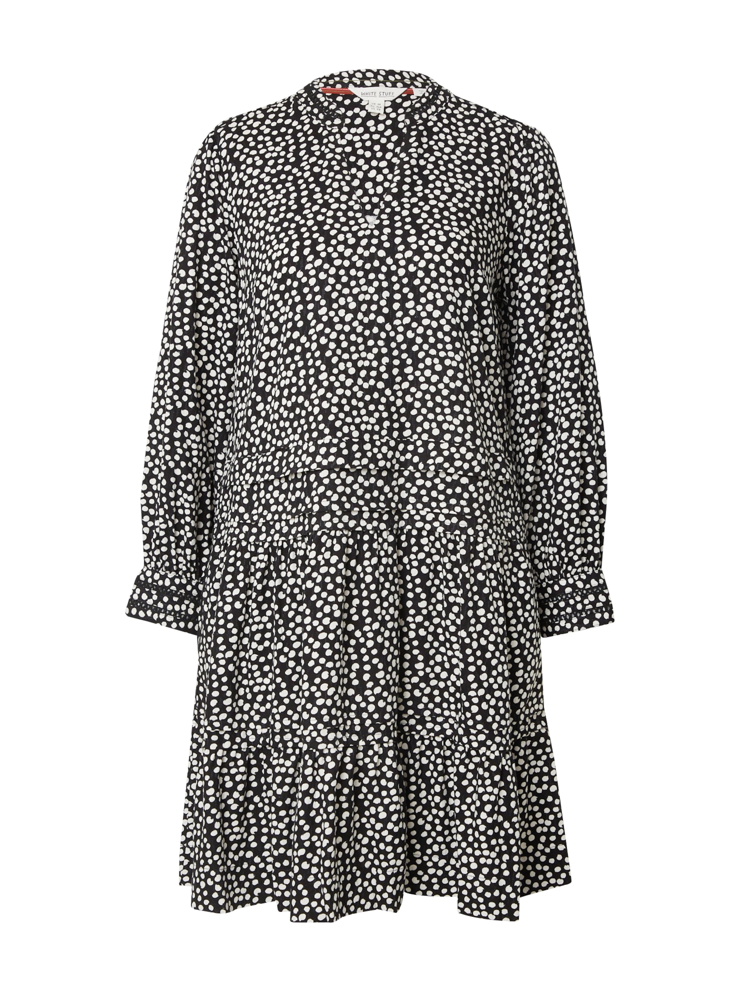 Abito 'Clover' di WHITE STUFF in nero: frontale