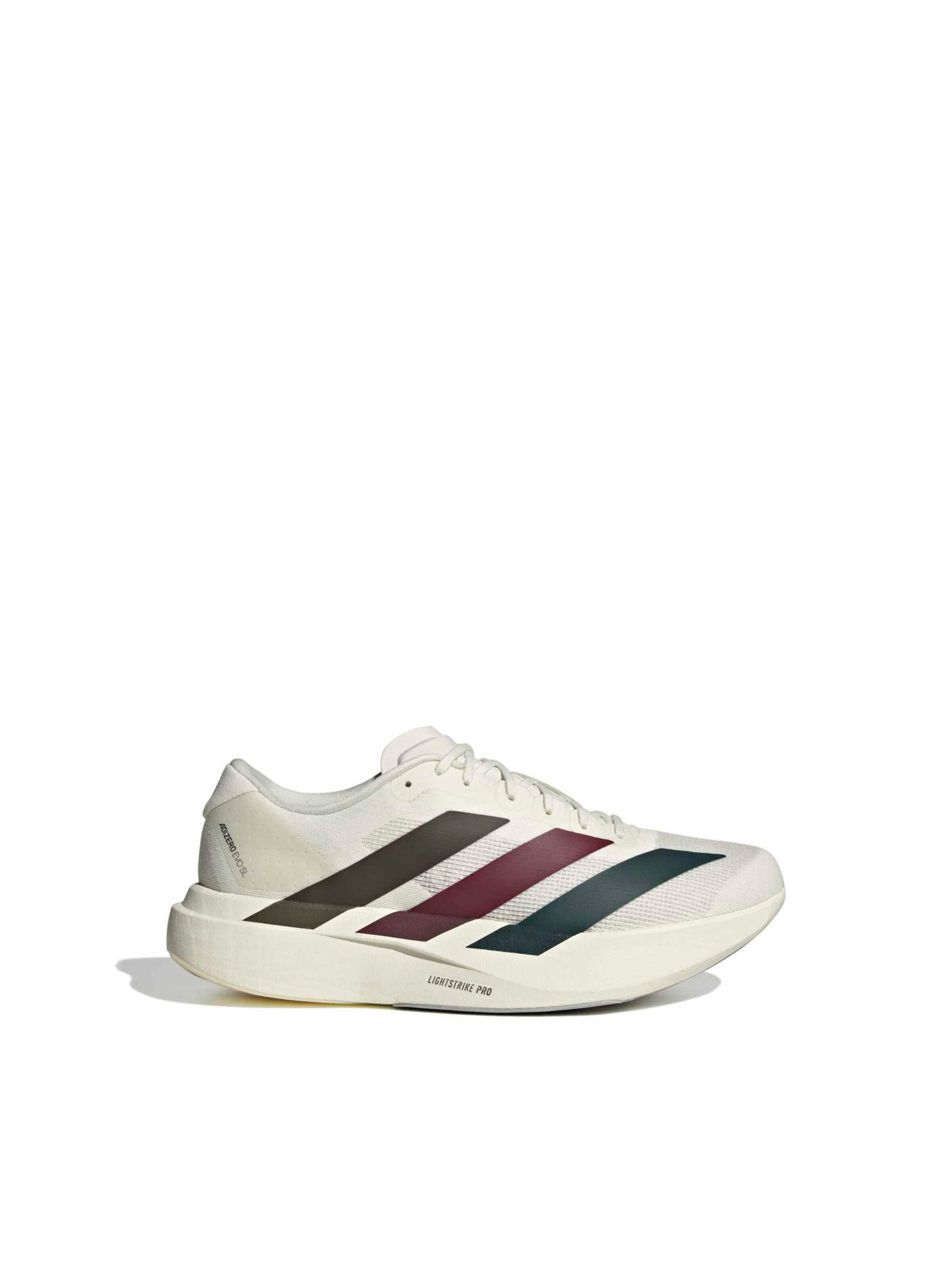 ADIDAS PERFORMANCE Chaussure de course 'Adizero Evo SL' en gris clair / gris foncé / olive / bordeaux, Vue avec produit