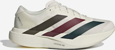 ADIDAS PERFORMANCE Juoksukengät 'Adizero Evo SL' värissä vaaleanharmaa / tummanharmaa / oliivi / viininpunainen, Tuotenäkymä