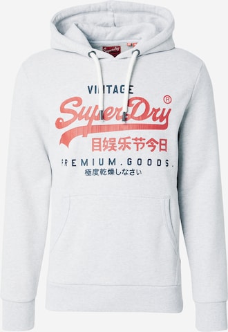 Superdry Sweatshirt in Grey: front