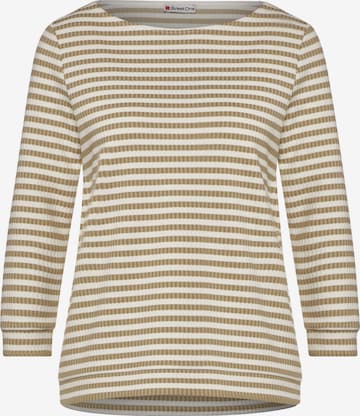 STREET ONE Shirt in Beige: predná strana