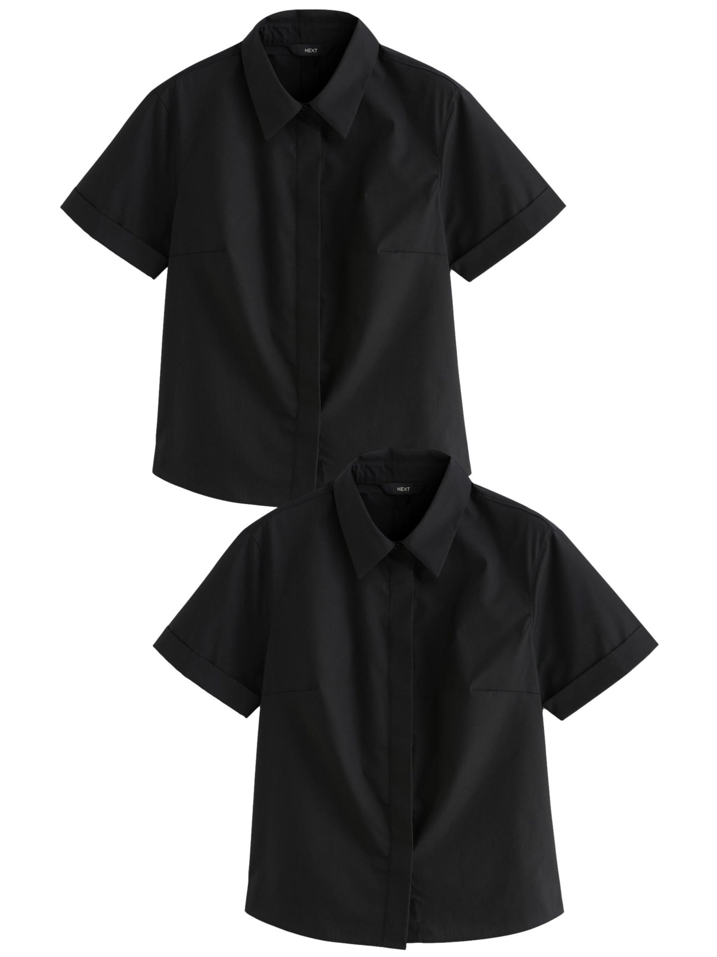 Next Блузка в Черный: спереди