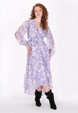 DreiMaster Vintage Платье в Лиловый: спереди