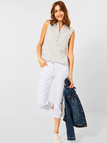 CECIL Slim fit Jeans 'Charlize' in White