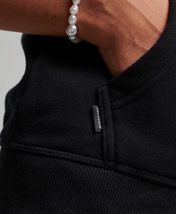 Superdry Zip-Up Hoodie in Black