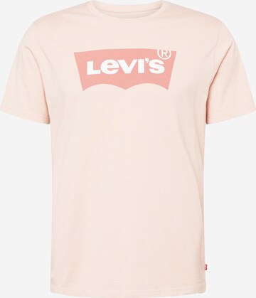 LEVI'S ® Tričko 'Graphic Crewneck Tee' – pink: přední strana