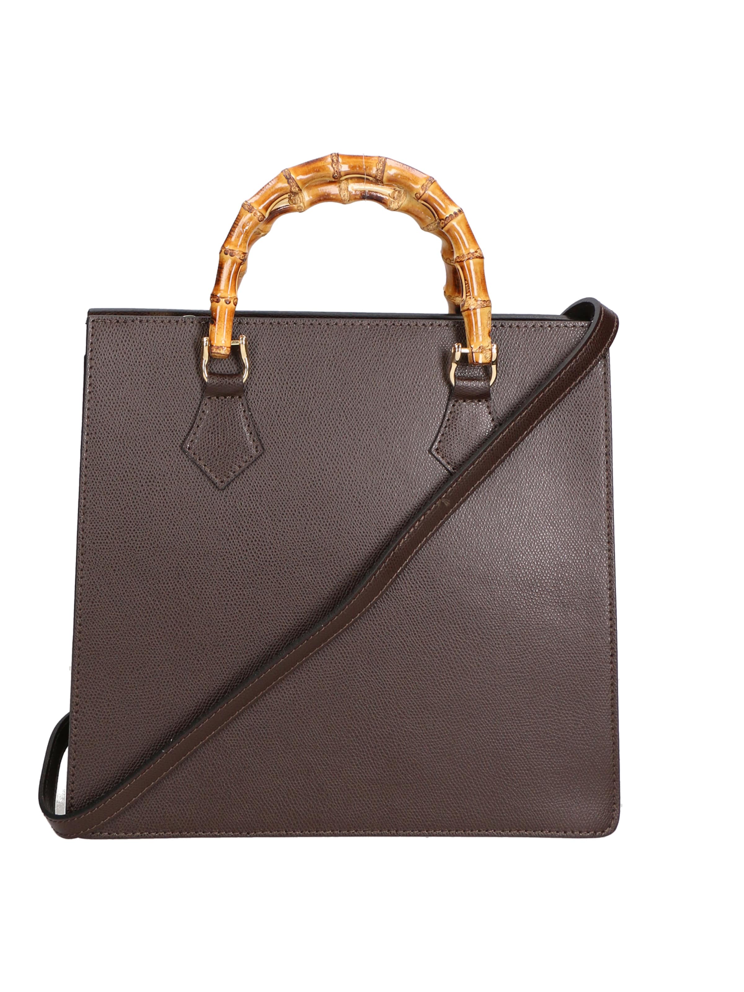 Borsa a mano di Gave Lux in marrone: frontale