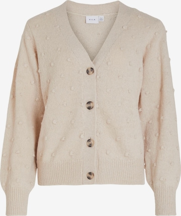 VILA Strickjacke 'TULI' in Beige: predná strana