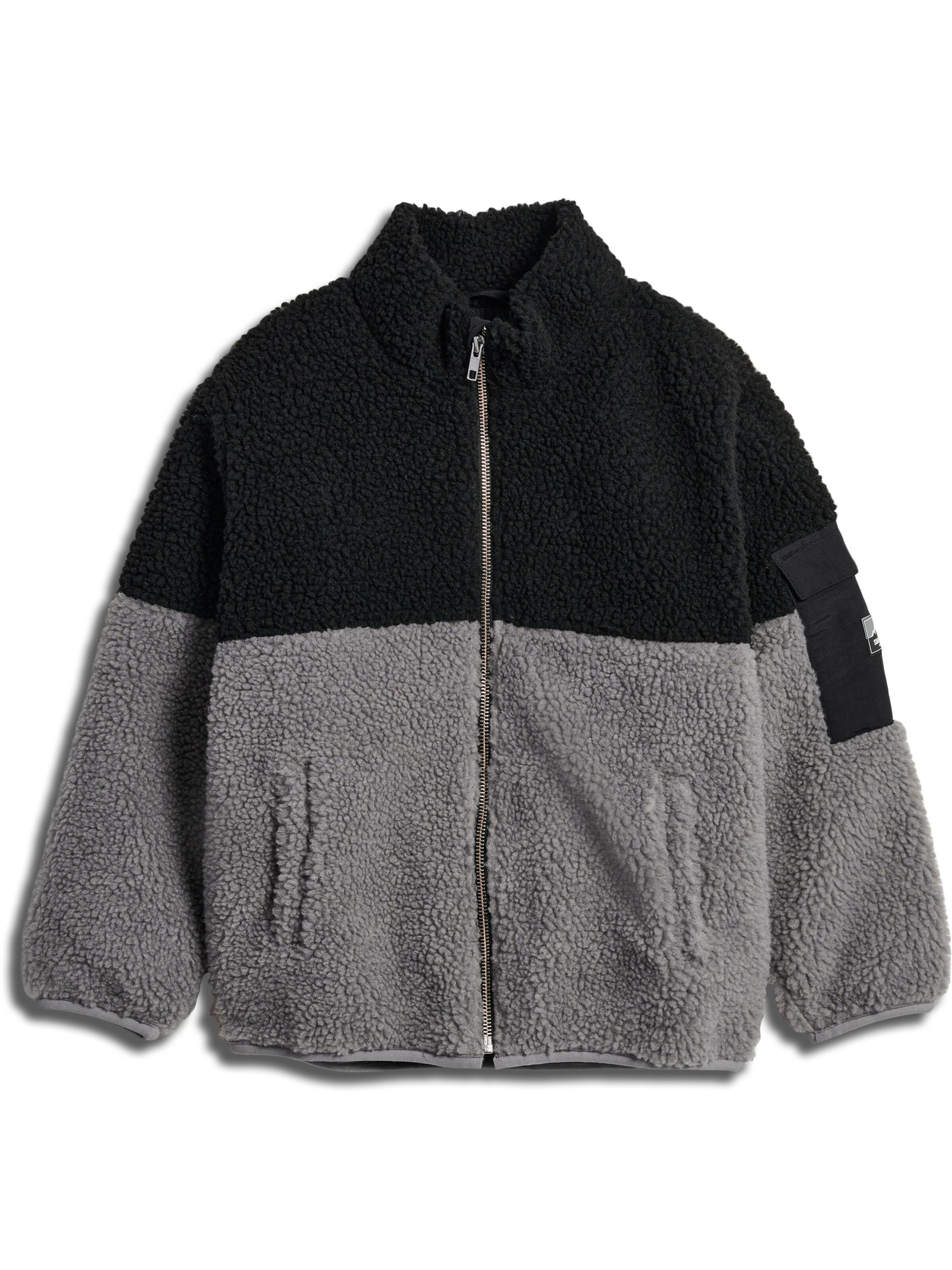 SOMETIME SOON Fleecejakke 'Fusion' i blandingsfarvet: forside