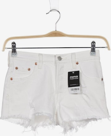 LEVI'S ® Shorts XXXS in Weiß: predná strana